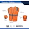 Ge Safety Vest - 2 Pocket Orange M GV076O2XL - alternate 3
